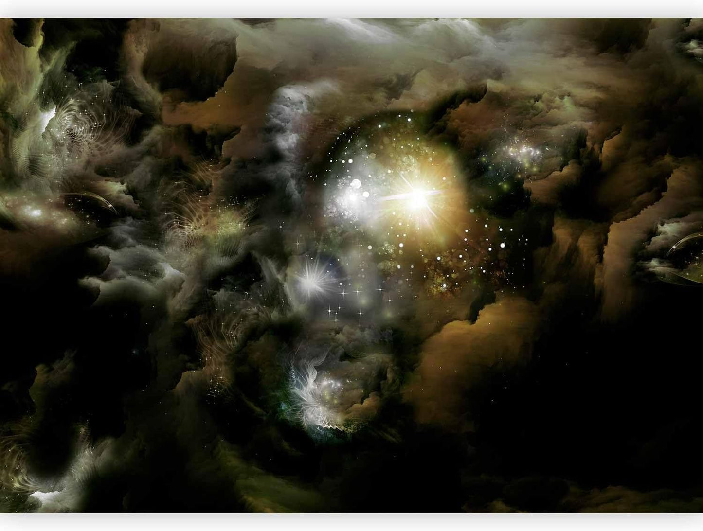 artgeist Premium Wall Mural Cosmos Galaxy 138x101 in - XXL Non-Woven Wallpaper Fleece Wall Decor Photo Print Picture Image Design Home n-A-0027-a-b