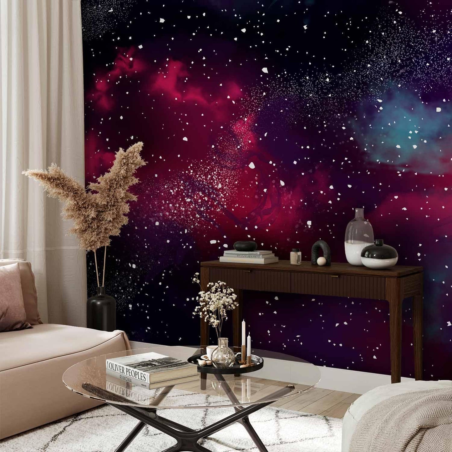 artgeist Wall Mural Space 118x83 in - Non-Woven Wallpaper Fleece Wall Decor Photo Print Picture Image Design Home Mural Galaxy Universe Cosmos Sky a-A-10326-a-a