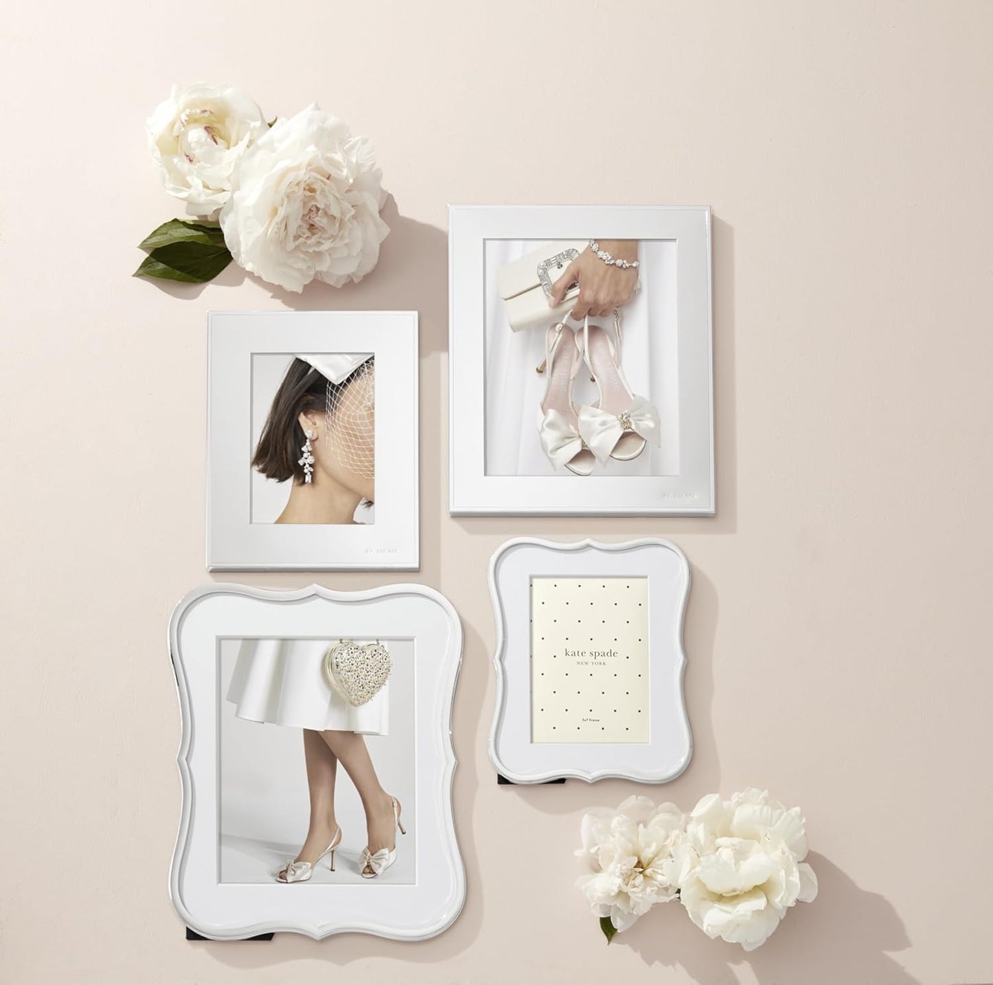 Kate Spade New York Crown Point 8" X 10" Frame, 3.15 LB, Silver