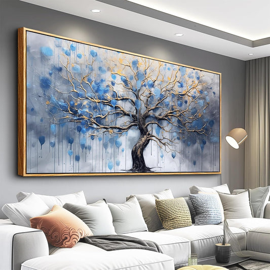 hyidecorart Wood Framed Canvas Wall Art For Living Room Large Wall Decor For Bedroom Modern Office Decor Black and White Inspiration Painting Prints Artwork Hang Abstract Pictures Home Decoration