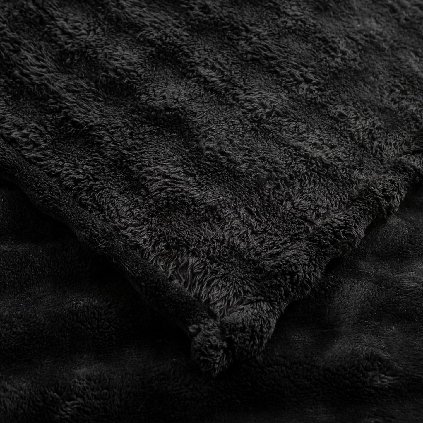 YUSOKI Luxury 3D Bubble Throw Blanket 3.1lb,All Ages,Home Decoration, (Black,60 * 80inches)