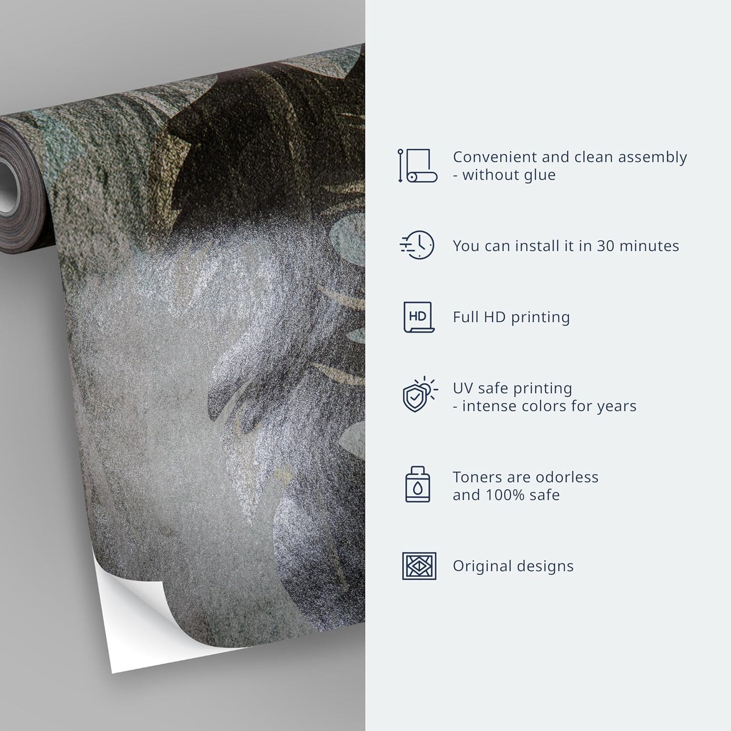 artgeist Wall Mural Cosmos Galaxy 173x124 in - Peel and Stick Self-Adhesive Wallpaper Removable Large Sticker Foil Wall Decor Print Picture Image Design n-B-0007-a-c